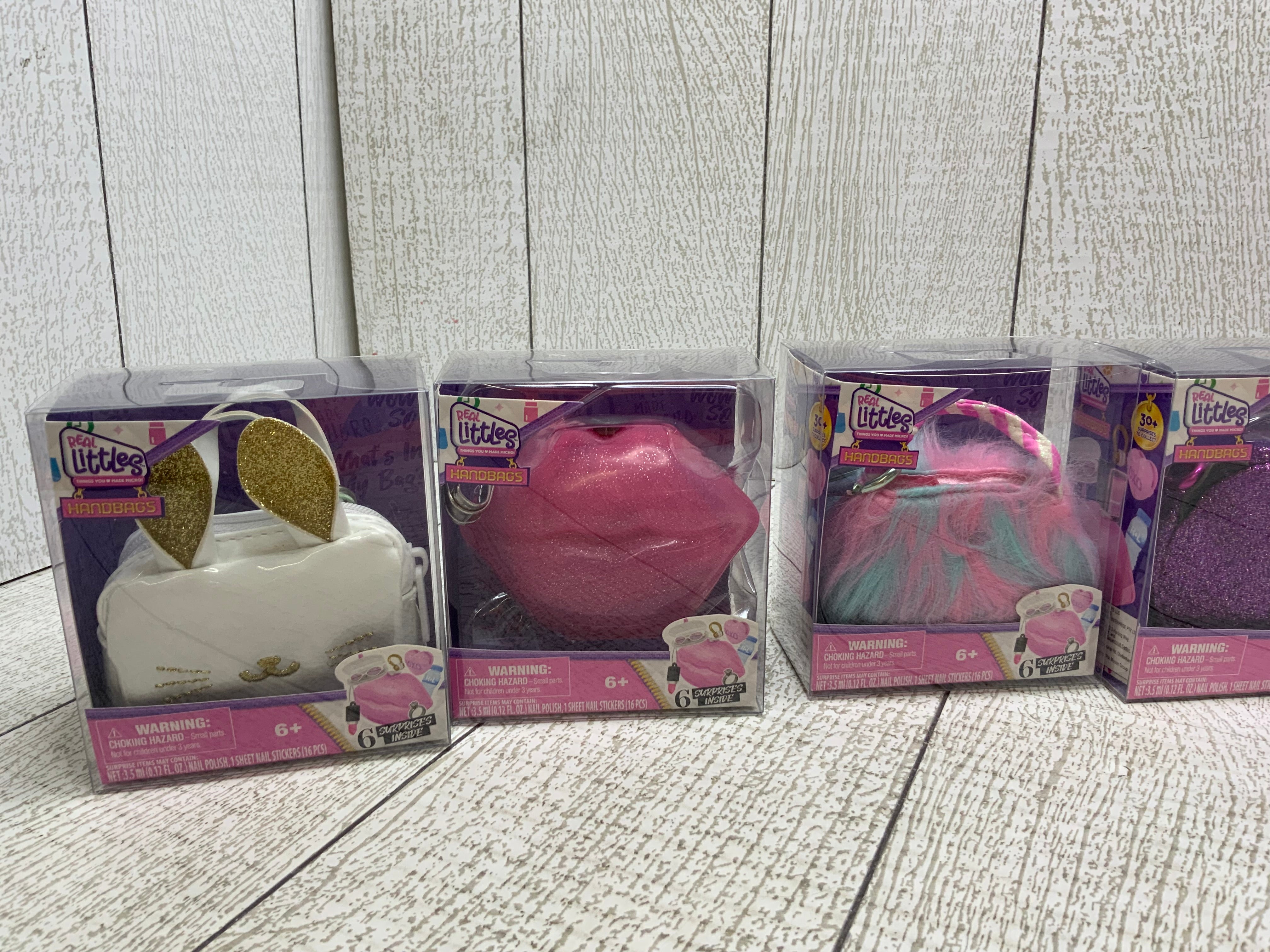 Real Littles Mini Handbags Series 3 - **LOT OF 6** (8047699984622)